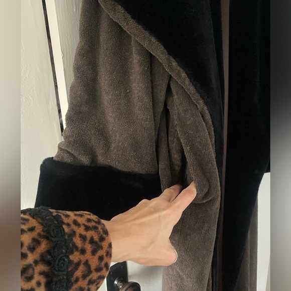 Vintage Rare Norma Kamali Robe Style Coat with Shawl Collar - Picture 5 of 8